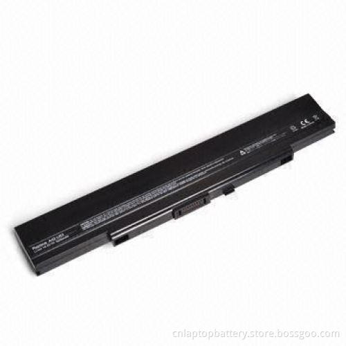 Notebook battery Replacement Laptop Battery for Asus U53, U52 Series, 8 Cells, Available in Black